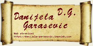 Danijela Garašević vizit kartica